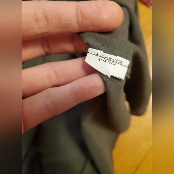 Patagonia Kamala short sleeves dress. Olive green. Size XS oversized. - Picture 7 of 10